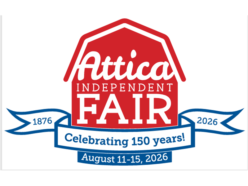 Logo for 2026 Attica Independent Fair